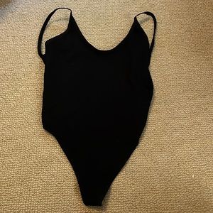 Open back bodysuit